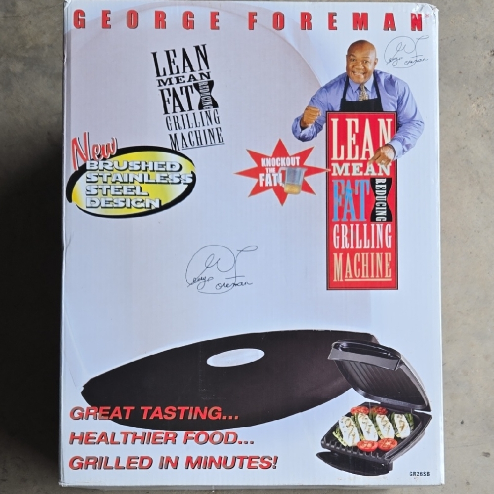 George Foreman Black Grilling Machine